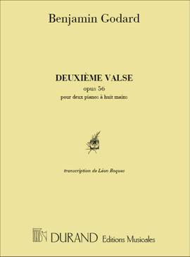 Benjamin Godard: Valse N 2 Op56 2Piano 8Ms