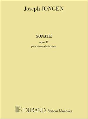 Joseph Jongen: Sonate, Op. 39