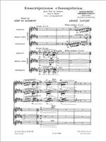 André Caplet: Inscriptions Champetres Product Image