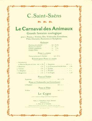 Camille Saint-Saëns: Voliere no 10