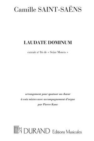 Camille Saint-Saëns: Seize Motets N. 16: Laudate Dominum