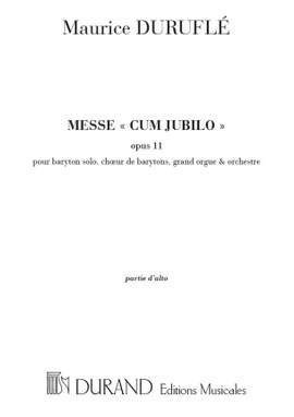 Maurice Duruflé: Messe Cum Jubilo Op. 11