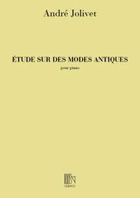 André Jolivet: Etudes Modes Antiques Piano