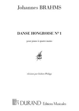 Johannes Brahms: Danses Hongroises N 1 4 Mains