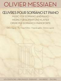 Olivier Messiaen: Oeuvres pour Soprano et Piano