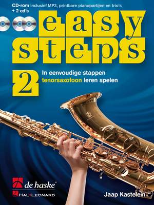Jaap Kastelein_Klaas de Jong: Easy Steps 2 tenorsaxofoon