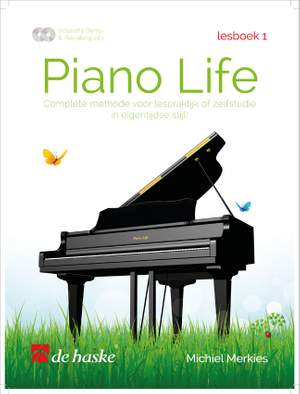 Michiel Merkies: Piano Life - Lesboek 1