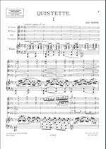 Léo Sachs: Quintette Op 77 Piano Et Quatuor A Cordes Product Image