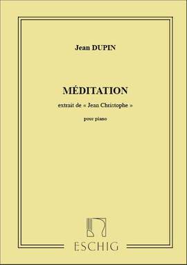 Jean-Christophe Dupin: N 2 Meditation Piano