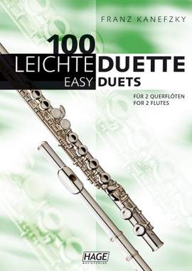 Franz Kanefzky: 100 Leichte Duette für 2 Querflöten