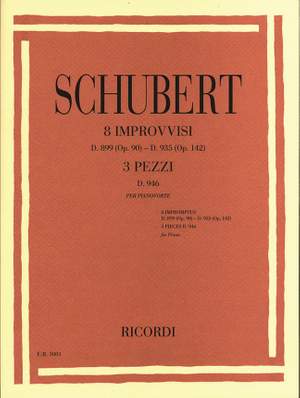 Franz Schubert: 8 Impromptus D899 Op.90 & Impromptus D935 Op.142