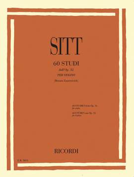 Hans Sitt: 60 Studi dall'Op. 32