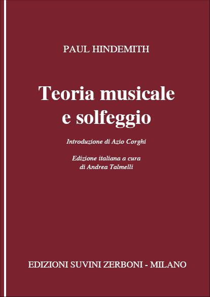 Paul Hindemith: Teoria Musicale E Solfeggio