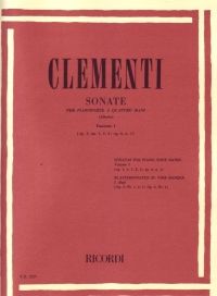 Muzio Clementi: 7 Sonate. Fascicolo I: Nn. 1 - 4