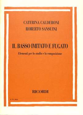 Caterina Calderoni: Il Basso Imitato E Fugato