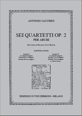 Antonio Sacchini: Quartetto VI In La Maggiore In Stile Di Chiesa