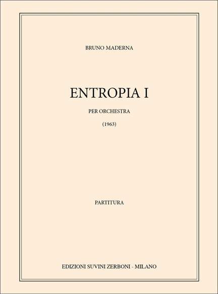 Bruno Maderna: Entropia I