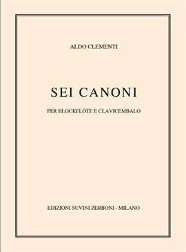 Aldo Clementi: Sei Canoni (1990)