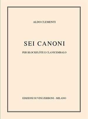 Aldo Clementi: Sei Canoni (1990)