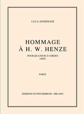 Luca Antignani: Hommage A Henze