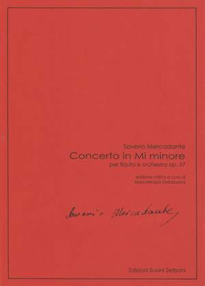 Saverio Mercadante: Concerto in Mi minore Op.57