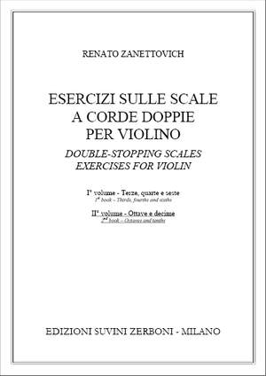 Renato Zanettovich: Esercizi Sulle Scale A Corde Doppie Per Violino