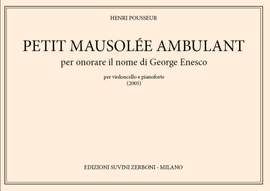 Henri Pousseur: Petit Mausolee M