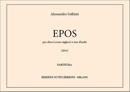 Alessandro Solbiati: Epos