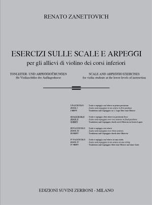 Renato Zanettovich: Esercizi Sulle Scale E Arpeggi Vol. 2