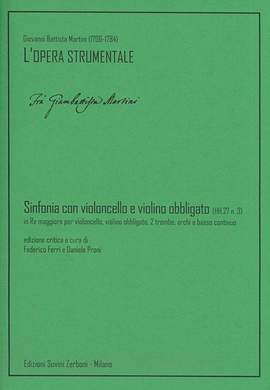 Giovanni Battista Martini: Sinfonia (HH. 27 n. 3)
