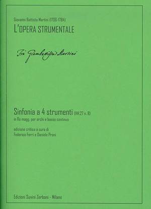 Giovanni Battista Martini: Sinfonia a 4 strumenti