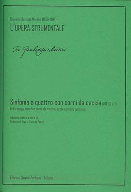 Giovanni Battista Martini: Sinfonia a quattro con corni da caccia (HH.30 n.1)