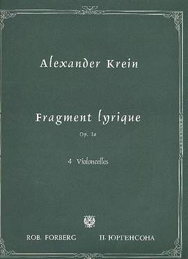 A. Krein: Fragment lyrique, op.1a