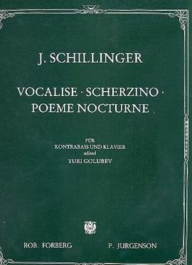 Joseph Schillinger: Drei Stücke (Vocalise, Scherzino, Poeme Nocturne)