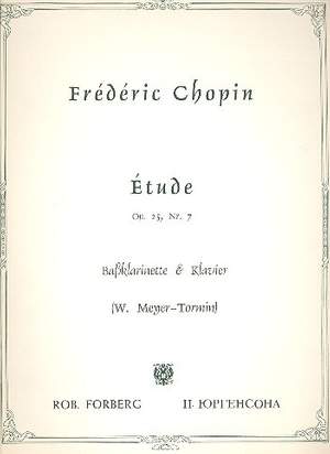 Frédéric Chopin: Etude, op.25,7