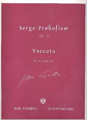 Sergei Prokofiev: Toccata, op.11