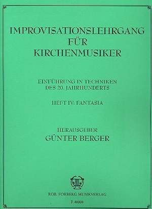 Various: Improvisationslehrgang für Kirchenmusiker Heft 4