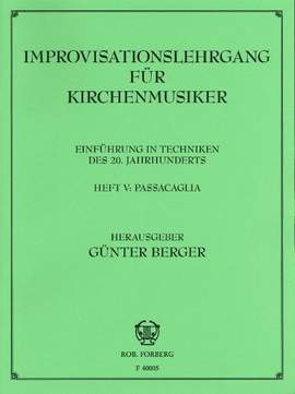 Various: Improvisationslehrgang für Kirchenmusiker Heft 5