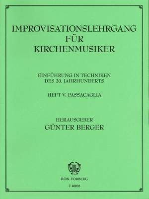 Various: Improvisationslehrgang für Kirchenmusiker Heft 5