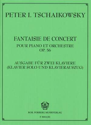 Pyotr Ilyich Tchaikovsky: Fantaisie de concert (Konzertfantasie) op 56