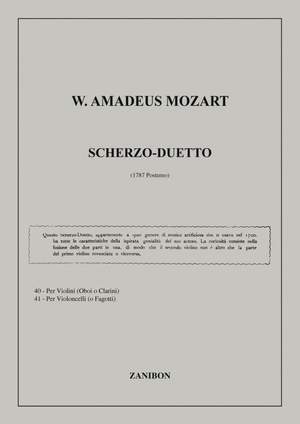 Wolfgang Amadeus Mozart: Scherzo - Duetto (1787 - Postumo)
