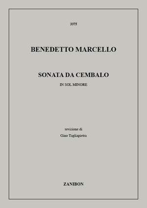 Benedetto Marcello: Sonata Da Cembalo In Sol Minore