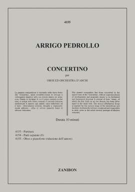 Pedrollo, Arrigo: Concertino per Oboe ed Orchestra d'Archi