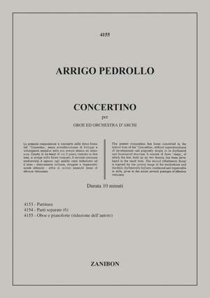 Pedrollo, Arrigo: Concertino per Oboe ed Orchestra d'Archi