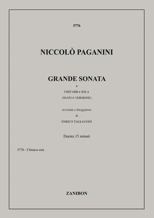 Niccolò Paganini: Grande Sonata A Chitarra Sola
