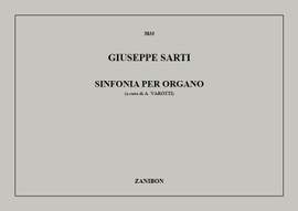Giuseppe Sarti: Sinfonia Per Organo