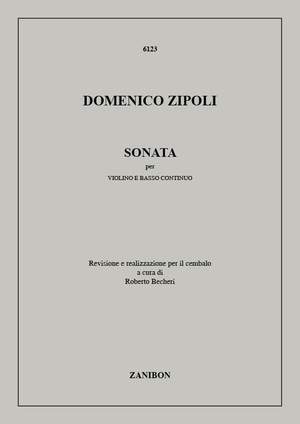 Domenico Zipoli: Sonata Per Violino E Basso Continuo
