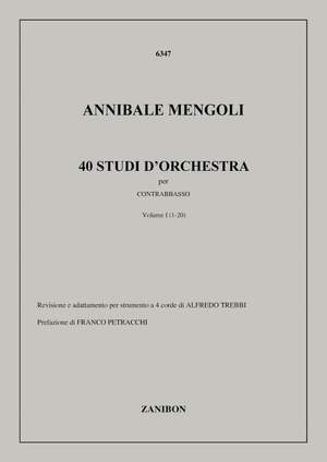 Annibale Mengoli: 40 Studi D'Orchestra