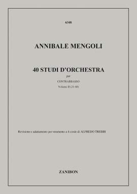 Annibale Mengoli: 40 Studi D'Orchestra