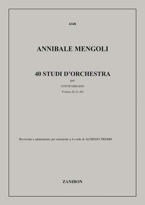 Annibale Mengoli: 40 Studi D'Orchestra